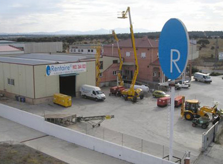 alquiler de maquinaria de construcción en Avila