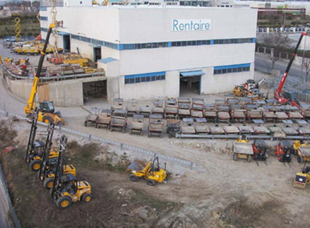 Alquiler de maquinaria para construcción en Rentaire Las Rozas