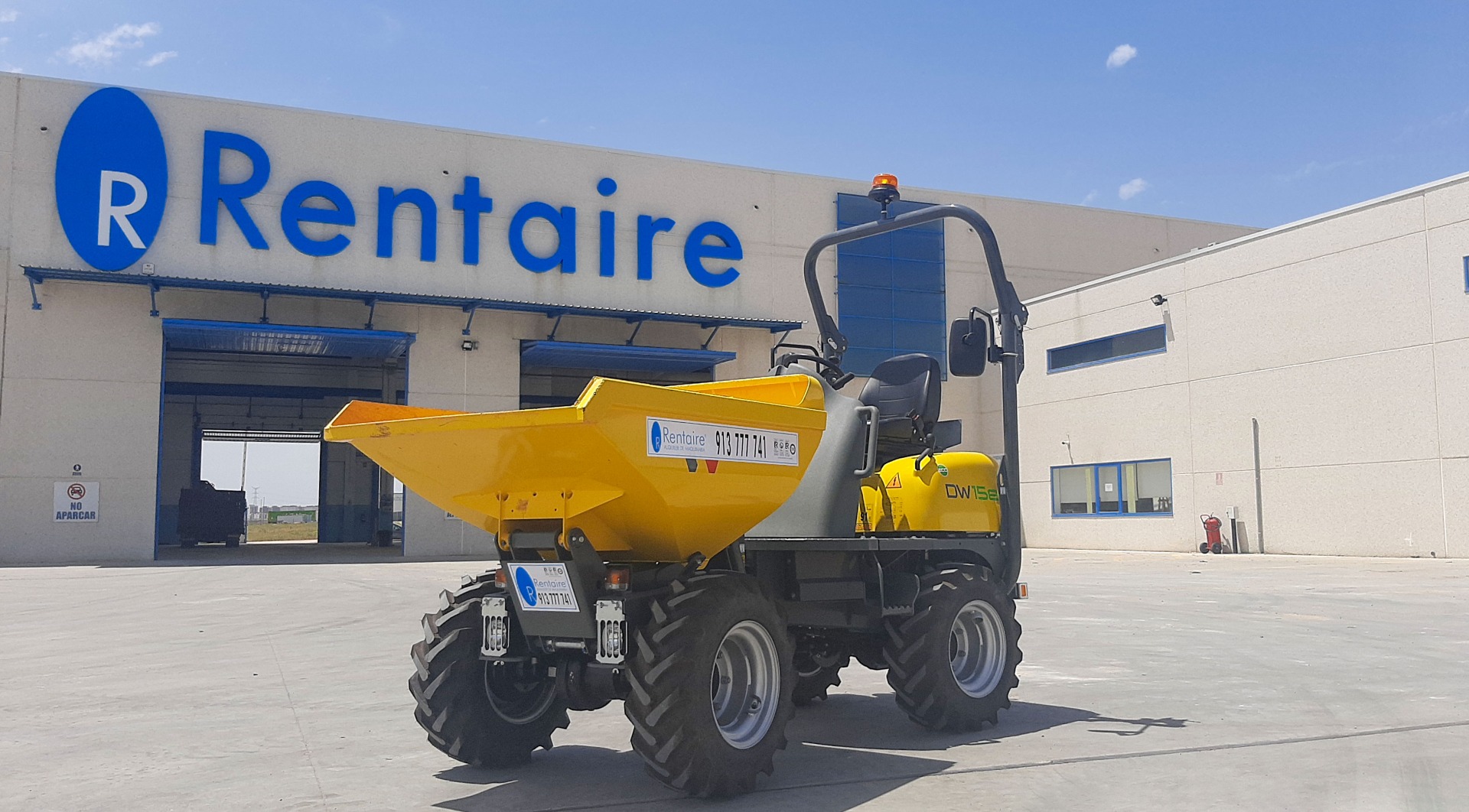 Alquiler de dumper rentaire