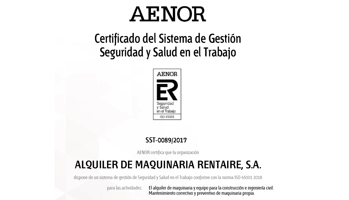 certificado-aenor-rentaire