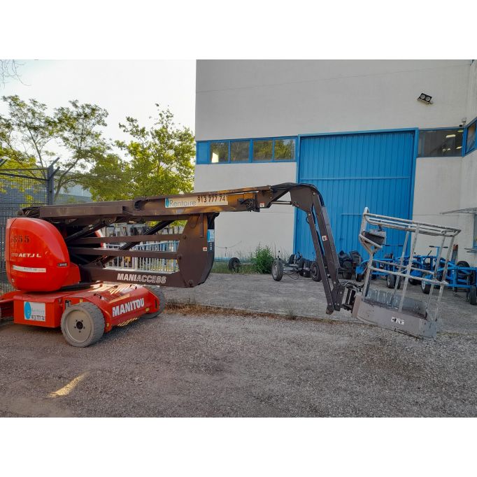 Plataforma articulada eléct altura trabajo 17 m