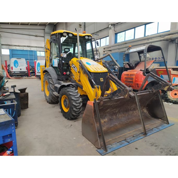 Retrocargadora Mixta Jcb 3Cx Con Uñas J