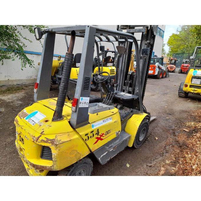 Carretilla elevadora industrial volteadora 2500 kg