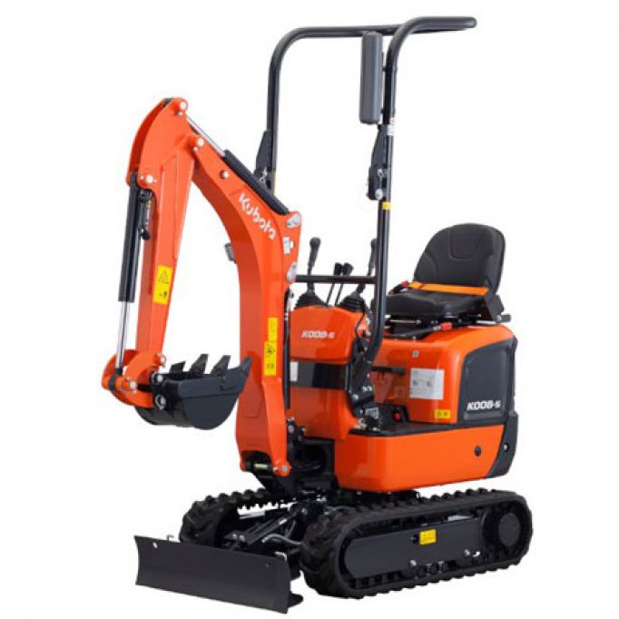 Miniexcavadora de 1050kg Elige primer cazo gratis