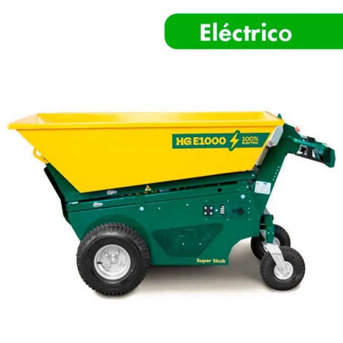 Minidumper eléctrico descarga elevada 1000kg litio