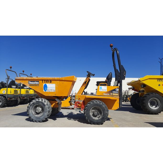 Dumper giratorio articulado 3000 kg 4x4