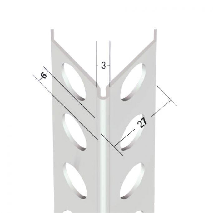 Guardavivos PVC 2,5 m