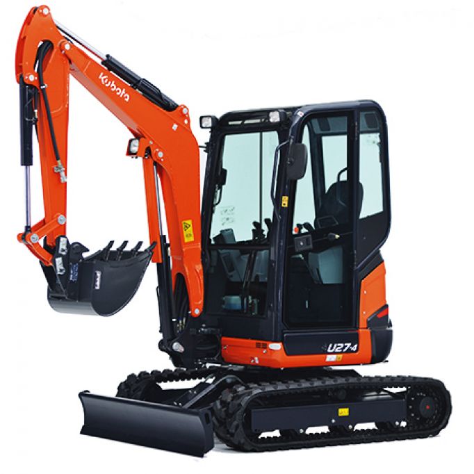 Miniexcavadora de 2700 kg Cota 0 Sin cazo