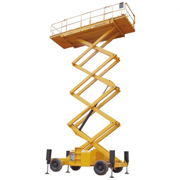 ▷ Alquiler Plataforma Elevadora Tijera 15 m 》Rentaire《