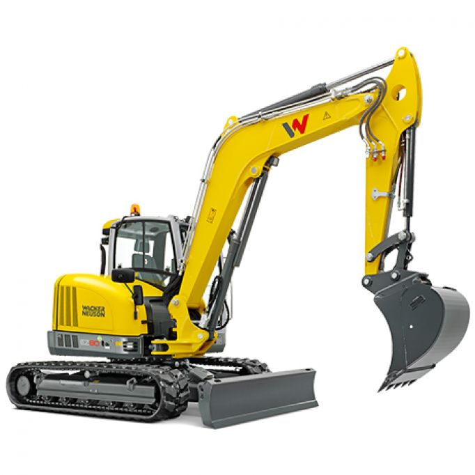 Miniexcavadora de 8000 kg Elige primer cazo gratis
