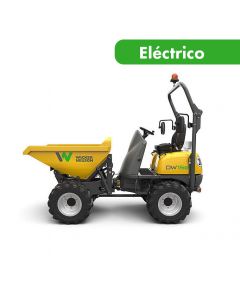 Dumper eléctrico desc. elevada artic. 1500 kg 4x4