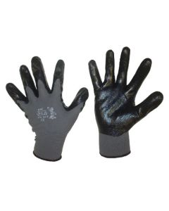 Guante nylon/nitrilo especial construcción T-L