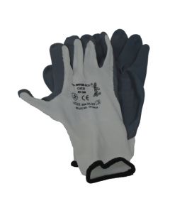 Guante de nylon con baño nitrilo T-9
