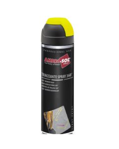 Marcador de obra amarillo 360º 500 ml
