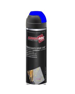 Marcador de obra azul 360º 500 ml