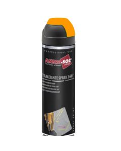 Marcador de obra naranja 360º 500 ml