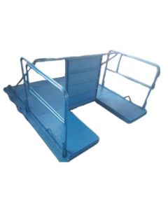 Plataforma descarga fachada trampilla 1500kg NUEVA