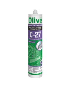 Silicona neutra gris 300 ml