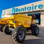 Dumper descarga frontal articulado 9000 kg 4x4