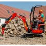 Miniexcavadora de 1050kg Elige primer cazo gratis