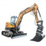 Miniexcavadora 5100kg A/C Mat Eng Hid Elige 1 cazo