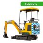 Miniexcavadora eléctrica 1900 kg Sin cazo