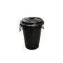 Cubo basura negro 100 l