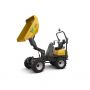 Dumper eléctrico desc. elevada artic. 1500 kg 4x4