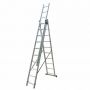 Escalera triple y extensible de aluminio 7,3 m