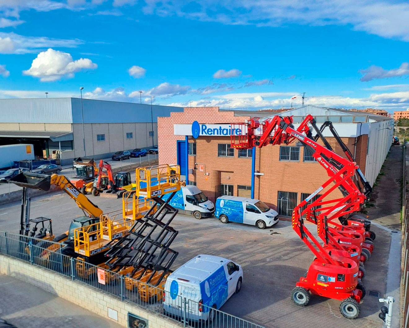 alquiler maquinaria construccion valencia rentaire